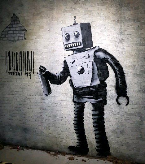 Découverte du World of Banksy à Paris. #banksy #theworldofbanksy #museebanksy #paris #france #streetart #urbanart #graffiti
